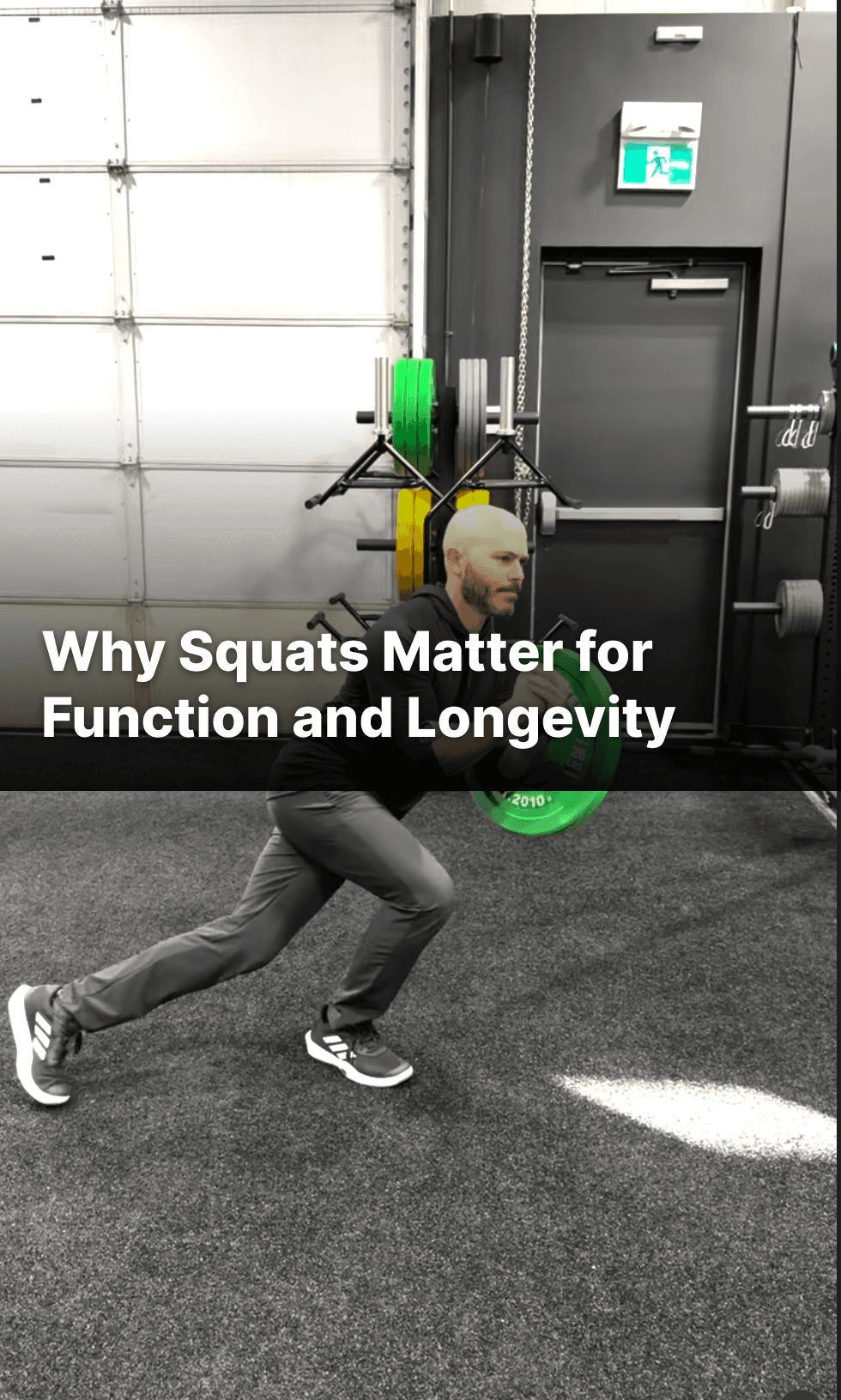 Why Squats Matter for Function and Longevity